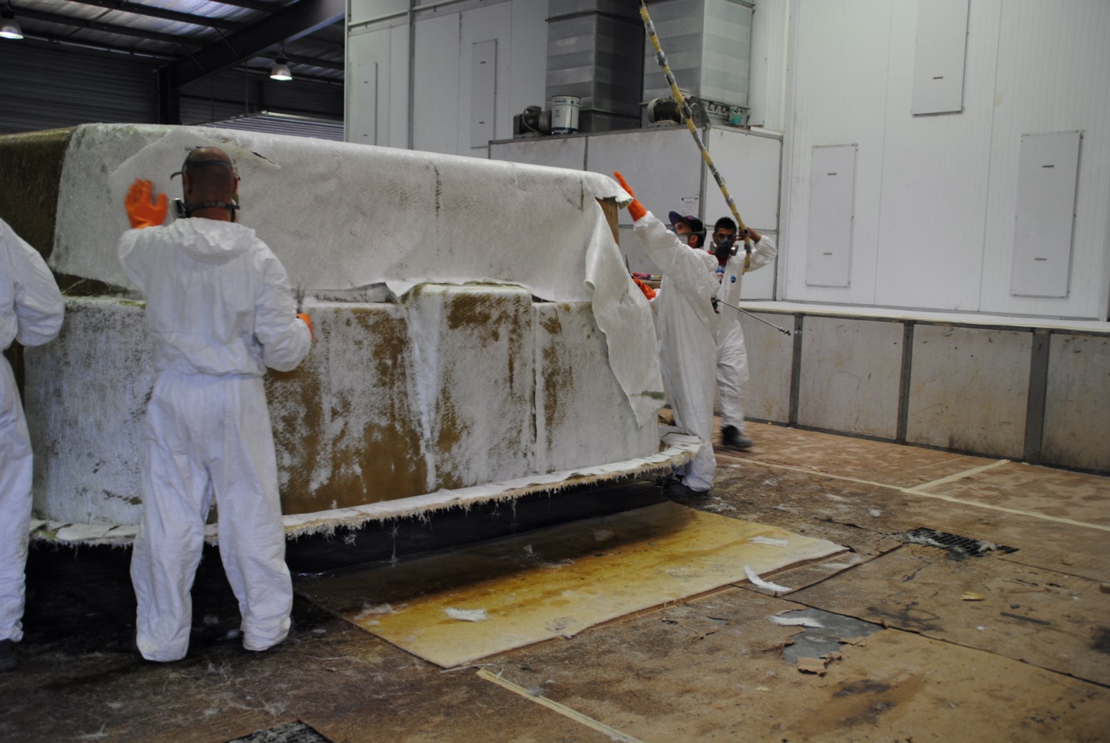 Application rowing mat de verre sur piscines France piscines