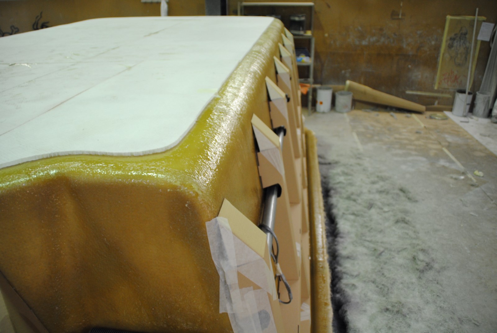 Fond renforcé piscine coque marseille