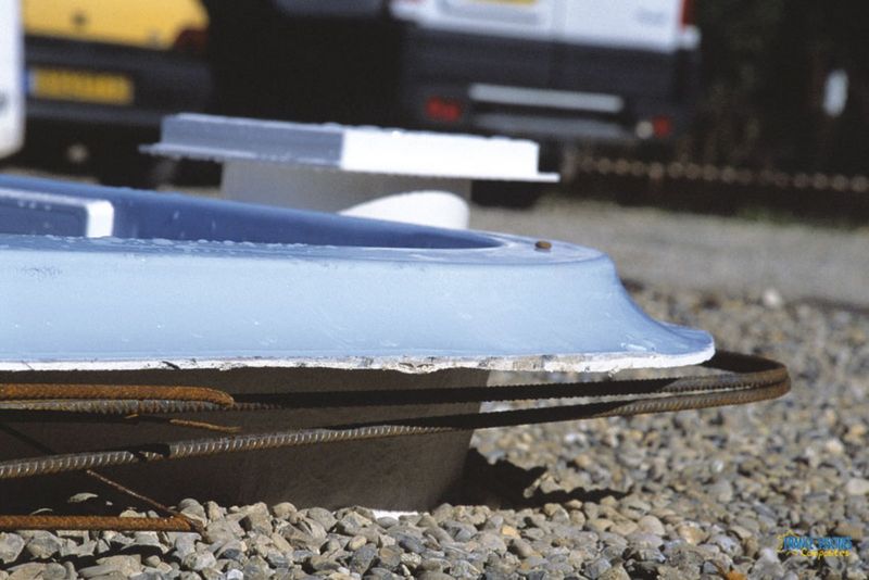 Ferraillage des virages avec tors de 8