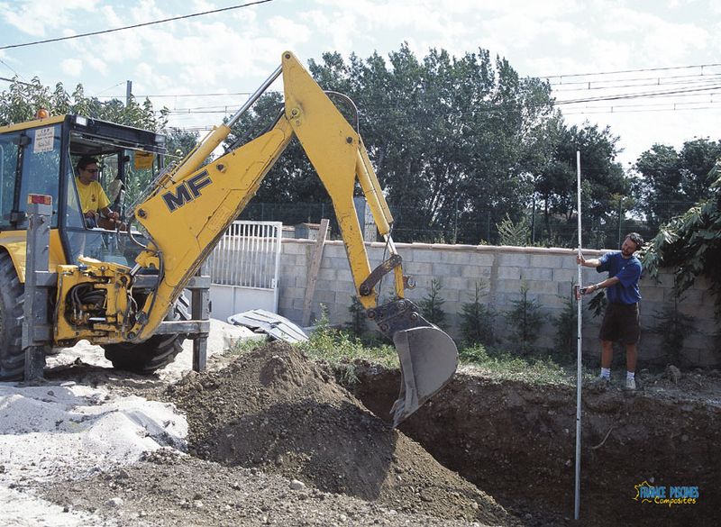 comment realiser le terrassement d'une piscine coque polyester france piscines composites