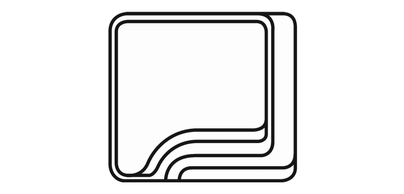 PISCINE COQUE POLYESTER CARRÉE AVEC ESCALIER D'ANGLE ET BANQUETTE MODÈLE MAYOTTE