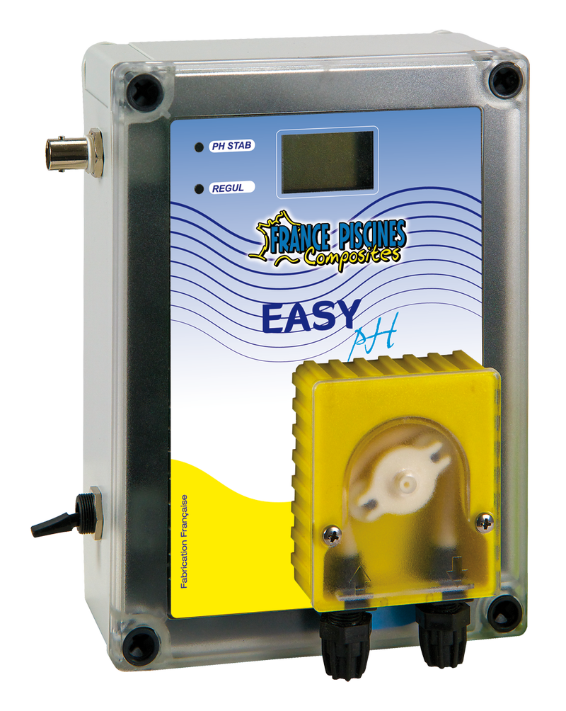 Régulation de pH automatique pur une piscine coque polyester