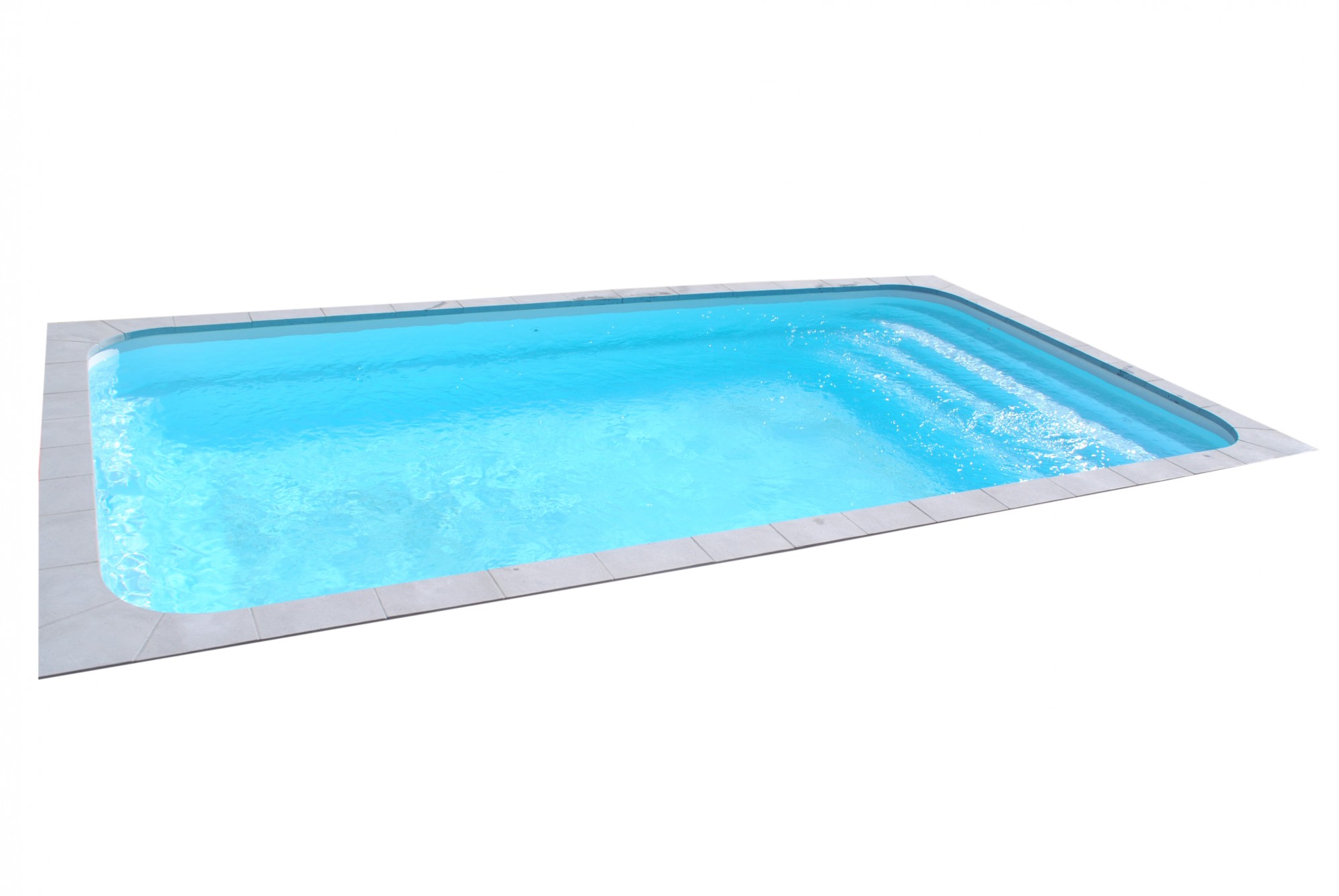 Piscine coque 8X4 avec pose à Plan de Cuques 13