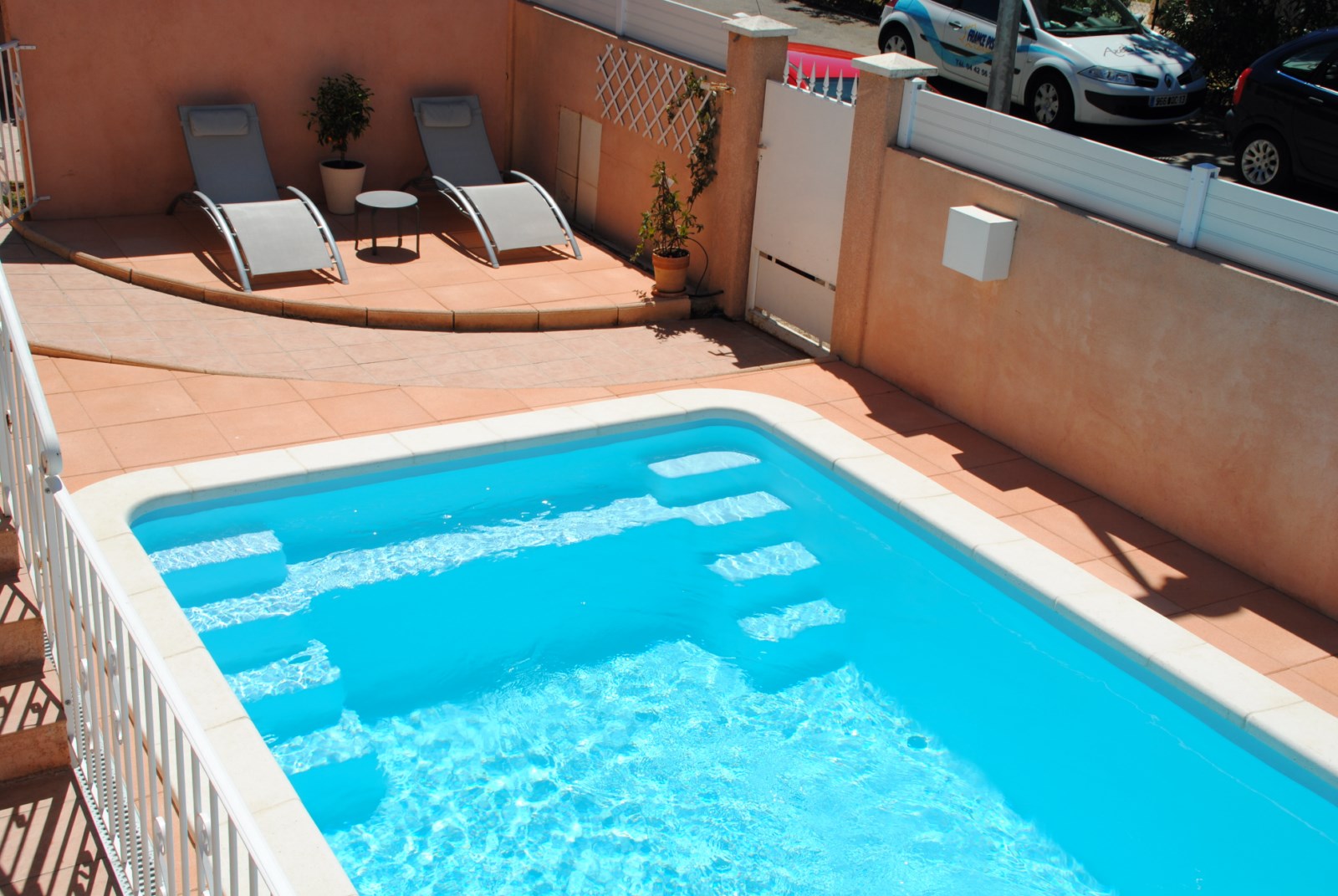 Piscine coque 5X3 tout compris sur Montpellier 34