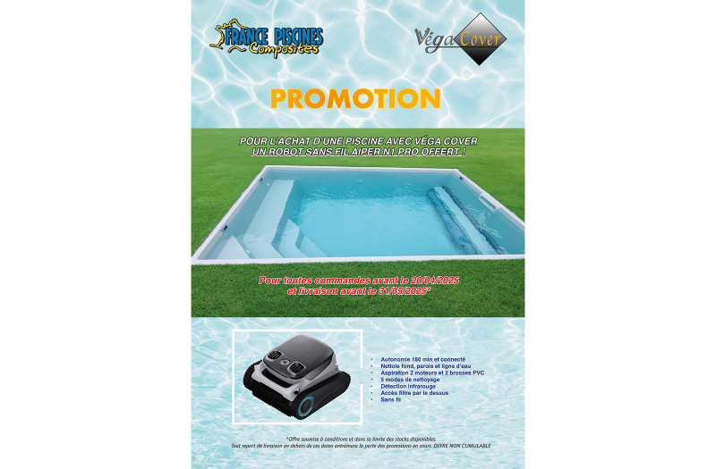 VÉGA COVER : PROMOTION JUSQU'EN AVRIL 2025